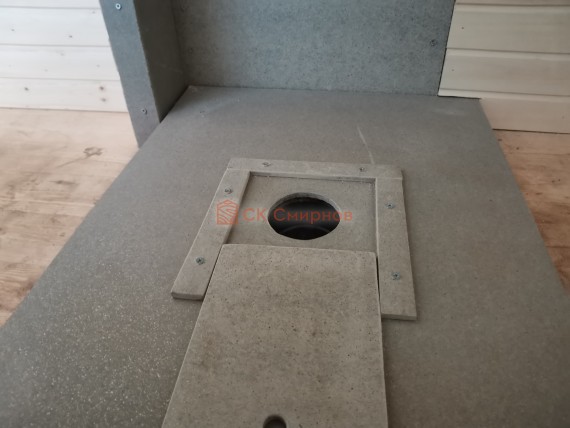 Приточная вентиляция под печью