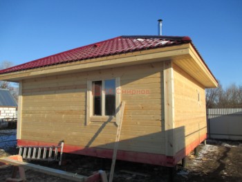 Фото №5: баня из бруса 103