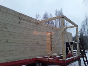 Фото №37: дом из бруса 107