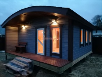 Фото №53: баня из бруса 108