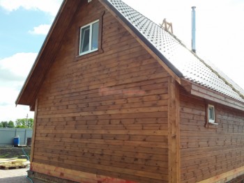 Фото №7: баня из бруса 110