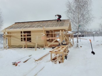 Фото №30: баня из бруса 118