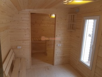 Фото №13: каркасная баня 121