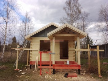 Фото №2: баня из бруса 124