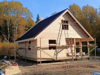 Фото №3: дом из бруса 127