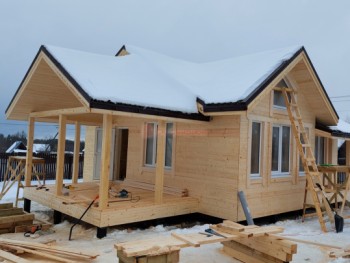 Фото №15: каркасный дом 130