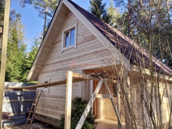 Фото №34: баня из бруса 135