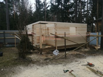 Фото №8: баня из бруса 135