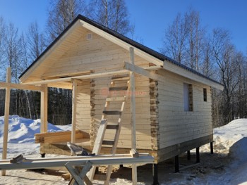 Фото №2: баня из бруса 143