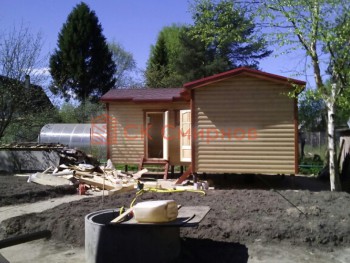 Фото №21: каркасная баня 21