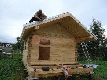 Фото №41: баня из бруса 42