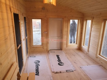 Фото №13: каркасная баня 61