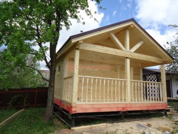 Фото №2: баня из бруса 65