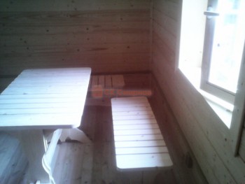 Фото №34: каркасная баня 68