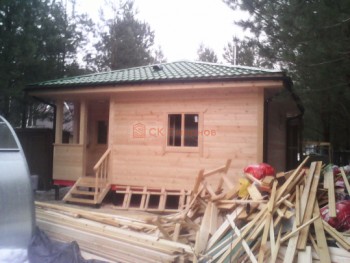 Фото №5: каркасная баня 68