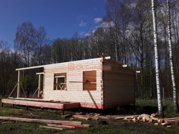 Фото №12: дом из бруса 69