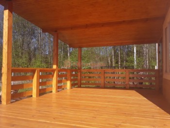 Фото №56: дом из бруса 69