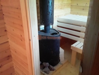 Фото №48: баня из бруса 94