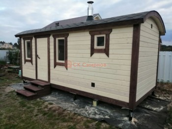 Фото №6: баня из бруса 95